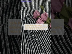 100% de poliéster con hojas de seda bordado encaje tela brillante tela de lujo Fiestas de bodas