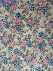 Tela coloreada multi del bordado del 125CM