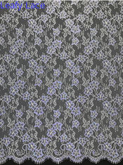 Señora francesa femenina Evening Dress Fabric de la tela del cordón de Chantilly