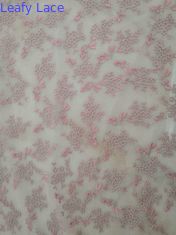 Pequeña Tulle floral Mesh Colored Embroidered Lace Fabric por la yarda