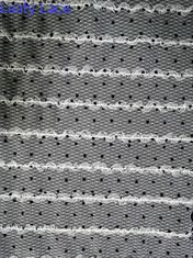 100 yardas de Tulle atan el bordado reunido Mesh Fabric