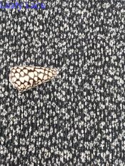 Crisantemo 100% Mesh Pleated Lace Fabric impreso poliéster