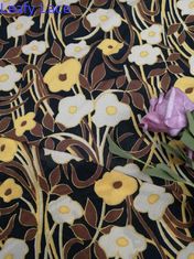El OEM Mesh Tulle Printed Lace Fabric hizo punto la anchura del 145CM