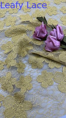 Beaded Embroidery Durable and Elegant  Luxary knit Embroidery Fabric Lace Fabric Wedding Birthday Occasions Lovely Beaded Fabric