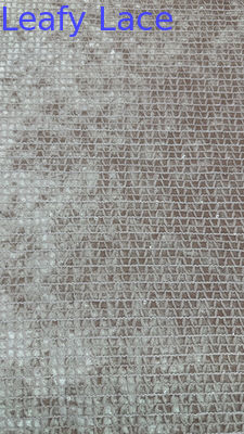 100% Polyester Embroidery Mesh Sequin Lace Fabric Holow-up Elegant Lace Fabic