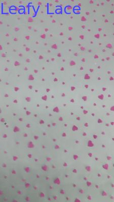 Leafy Fabric Tulle Mesh Fabric For Breathe Love Color For New Arrival SS Season