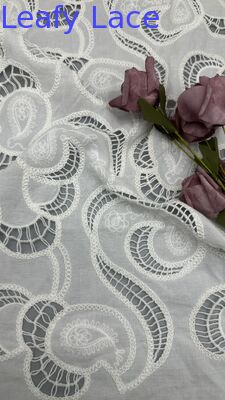 Elegant Beauty Embroidered Guipure Lace Fabric Luxary High Quality Special Design