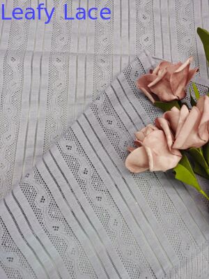 Embroidered Eyelet Fabric OEM Lace Fabric Manufacturer for Fashion Designers