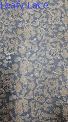 Fashion Lace Fabric for Apparel Manufacturing Hollow-up Floral Lace Fabric for Bridal Dresses