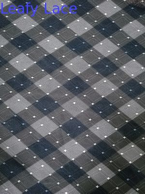 Polyester Dot Printing Flocked Mesh Fabric For Little Girl Dress