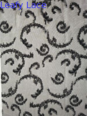 100 Yards 125CM Tulle Mesh Crochet Black Embroidered Lace Fabric