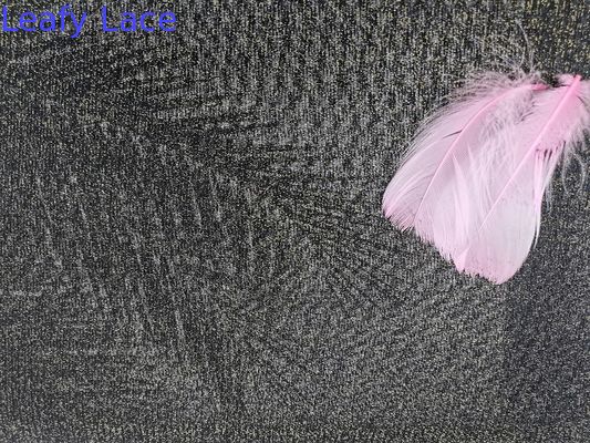 Gold Lurex Mesh Tulle Metallic Lace Fabric For Female Bottoming Shirt