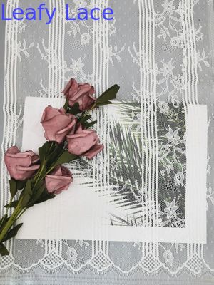 Blouse Embroidery French Flower Polyester Lace Trim Fabric