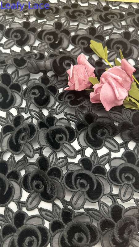 Luxary Hollow-up Breathe Guipure Lace For Women's Evening Dresses Gowns