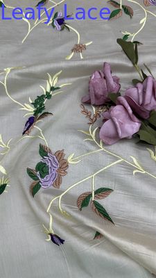 Tejido de corte de encaje de estilo francés de malla de túle suave y transpirable para artesanía