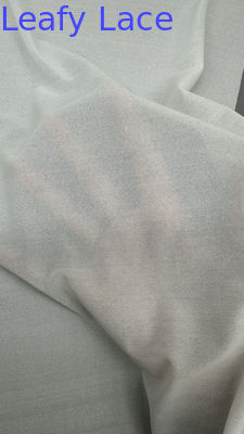 Tejido de malla de seda de algodón 100% de alta calidad Tejido de malla de seda de hojas