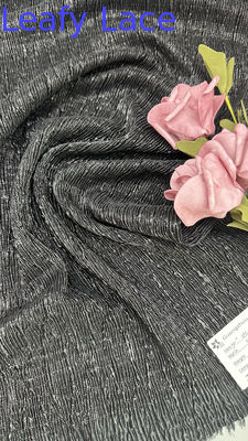 Tejido de encaje metálico de Cobra para vestidos de lujo vestidos de fiesta de colores de sliver