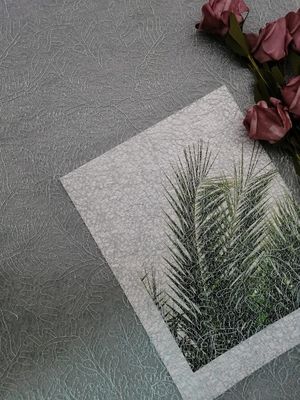 Tulle agraciada azul Mesh Embroidered Lace Fabric