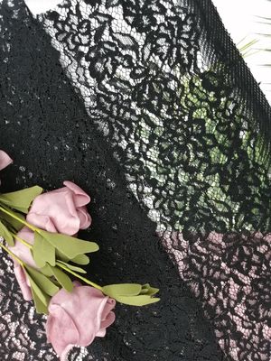 Tela floral atada del cordón 3D