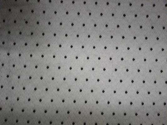 Tela negra del cordón de Dot Elastic Mesh Soft Stretch de la polca