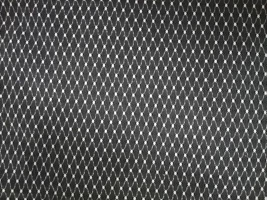 Polca blanca agraciada nupcial Dot Mesh Fabric de Tulle