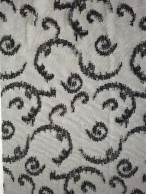 100 yardas de tela del 125CM Tulle Mesh Crochet Black Embroidered Lace