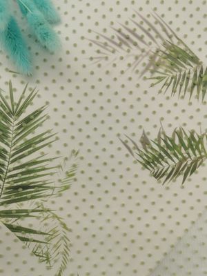 Polca reunida verde Dot Mesh Fabric del brillo de Tulle