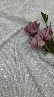 Tela bordada con encaje de lentejuelas de alta calidad y lujo para estilo de fiesta, diseño de nueva colección para vestido
