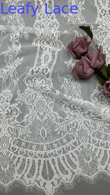 Leafy Frence Chantilly Lace Flowers Elegant Trim Special Customized For Dress For Wedding Dresses