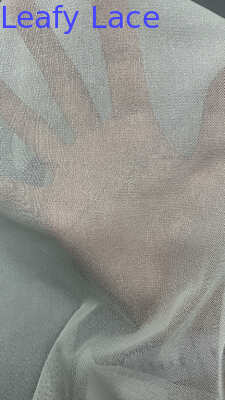 Tejido de malla de tol para el vestido para los vestidos de novia fabricantes personalizados vestidos de hojas